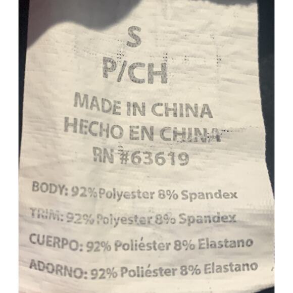 BEBE Crew Neck Sweatshirt Women's Small Full Zip Black - Picture 6 of 7